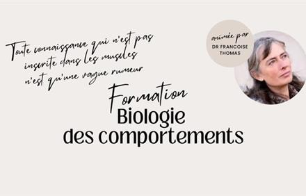 Formation Biologie des comportements