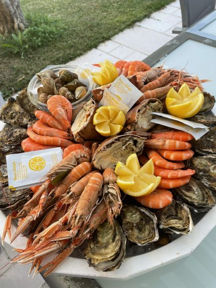 Plateau fruits de mer Île de Ré